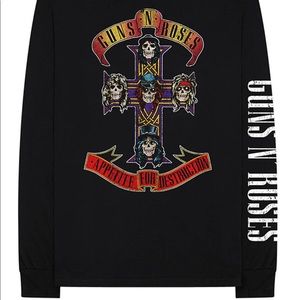 Guns N’ Roses longsleeve Tee xxl nwt